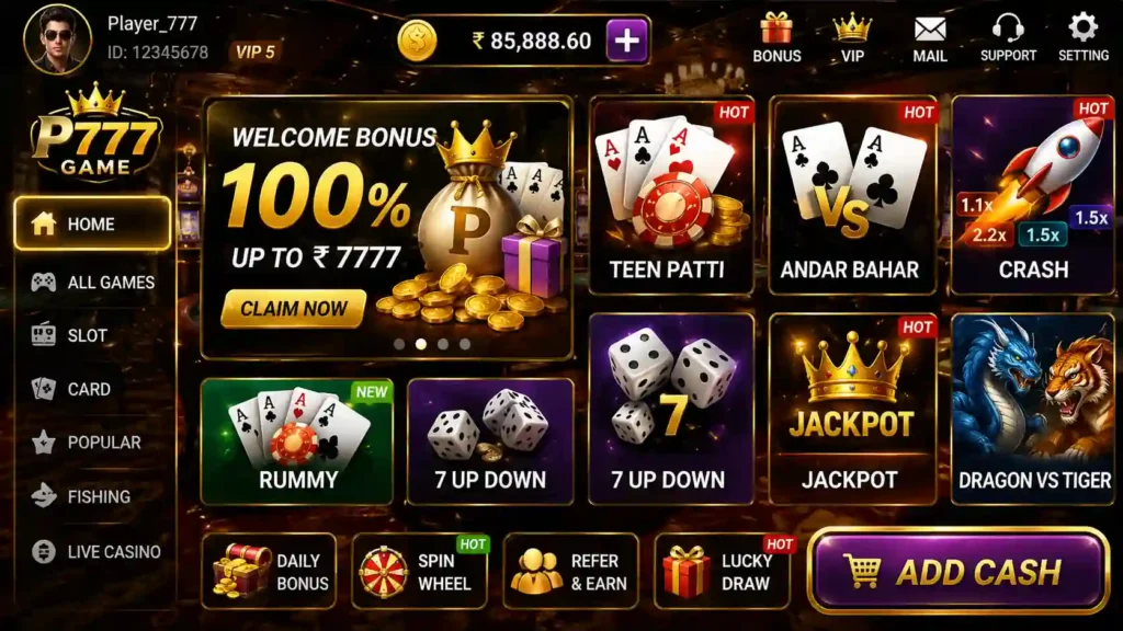 P777 game