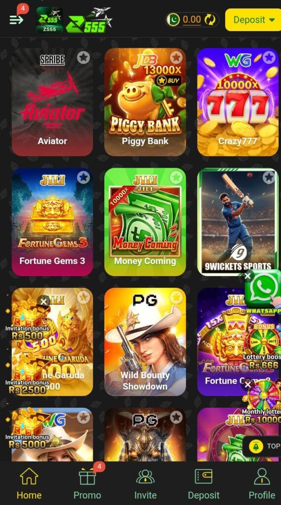 Z55 Casino Game